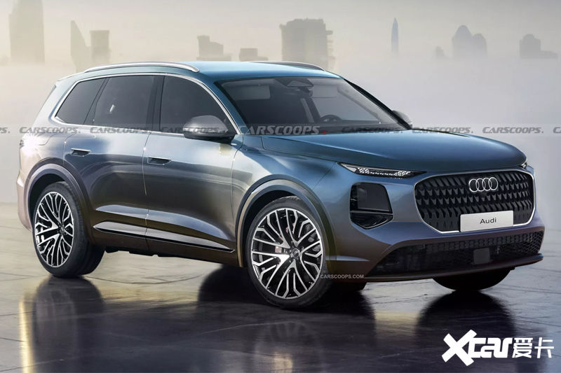 奥迪全新一代Q7曝光升级贯穿尾灯内饰比X5好看-图1